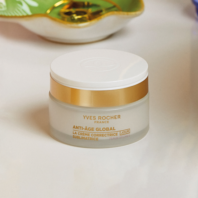 Creme de Dia Corretor e Embelezador - Pele Seca  | Yves Rocher Portugal 